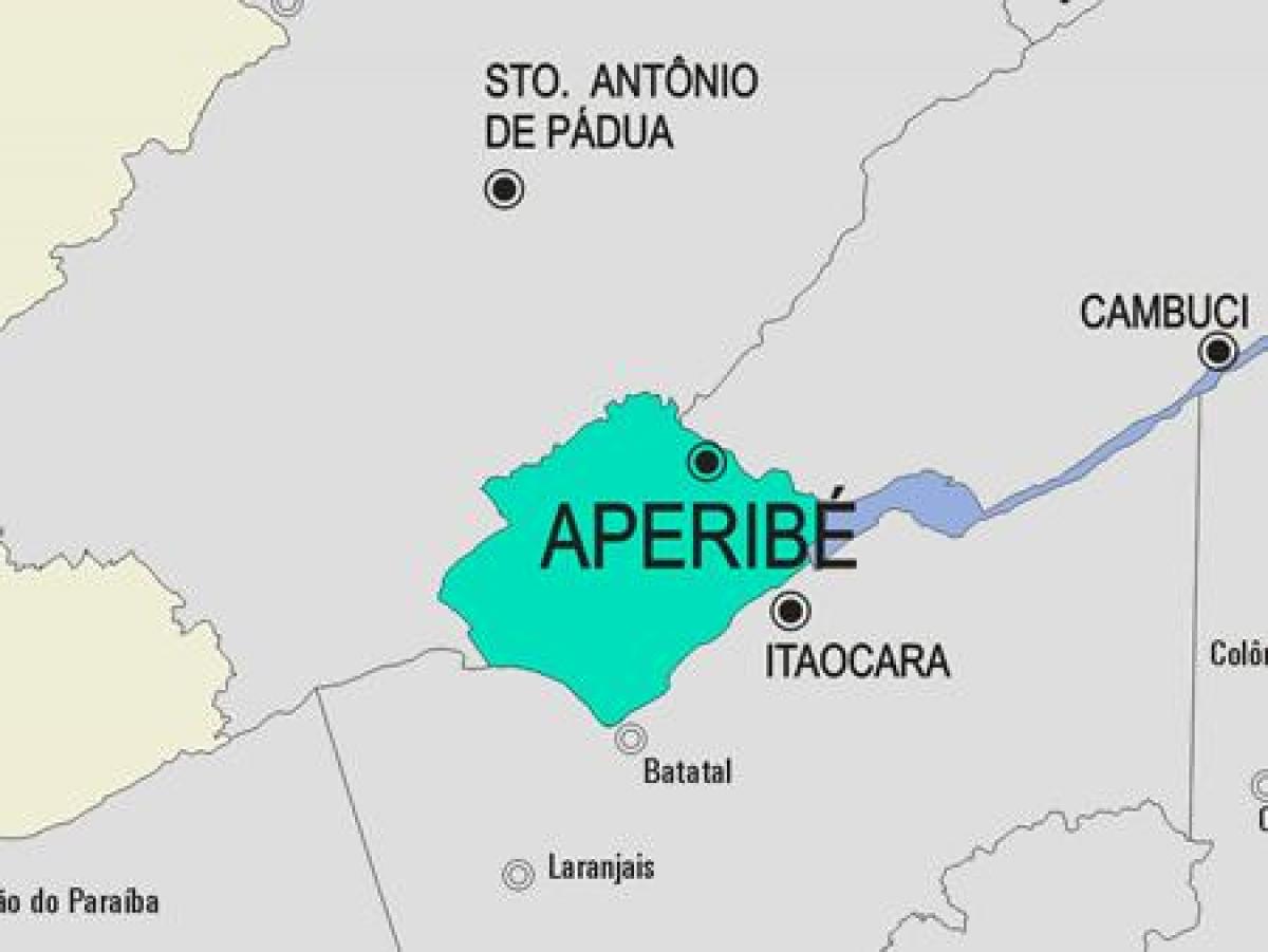 地图Aperibé市