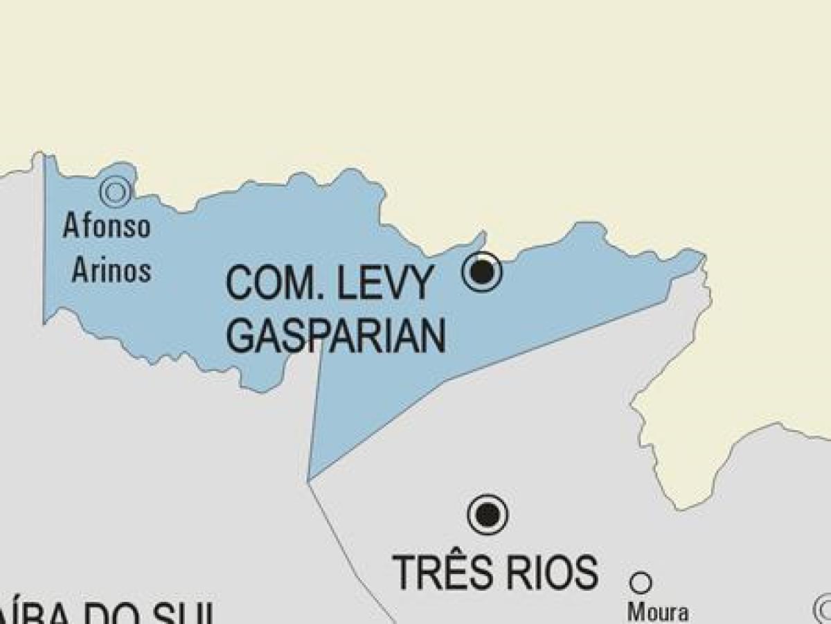 地图Casimiro de Abreu市