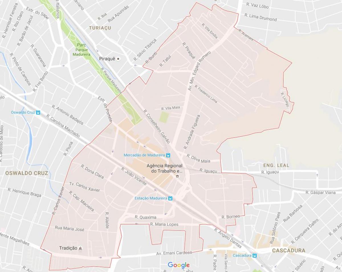 地图Madureira