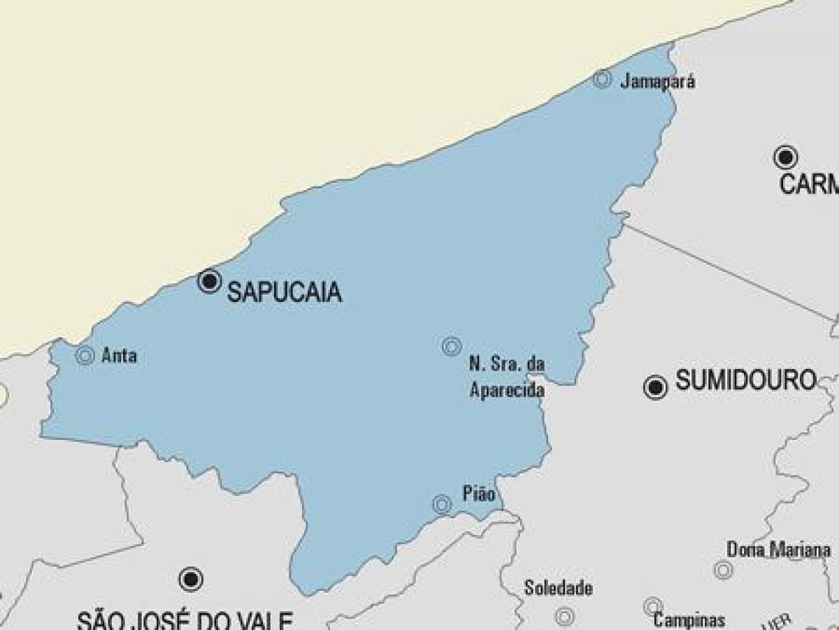 地图Sapucaia市