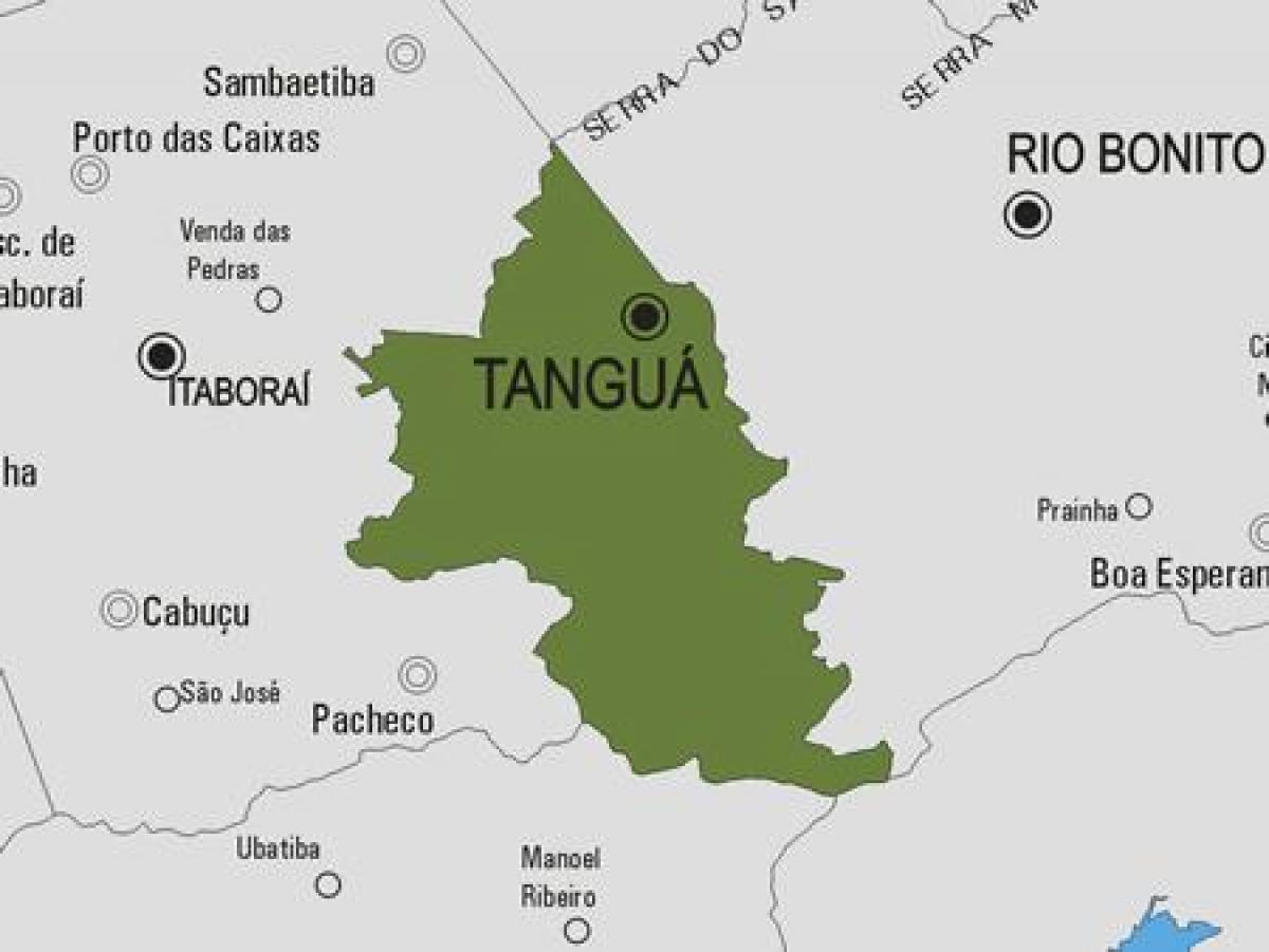 地图Tanguá市