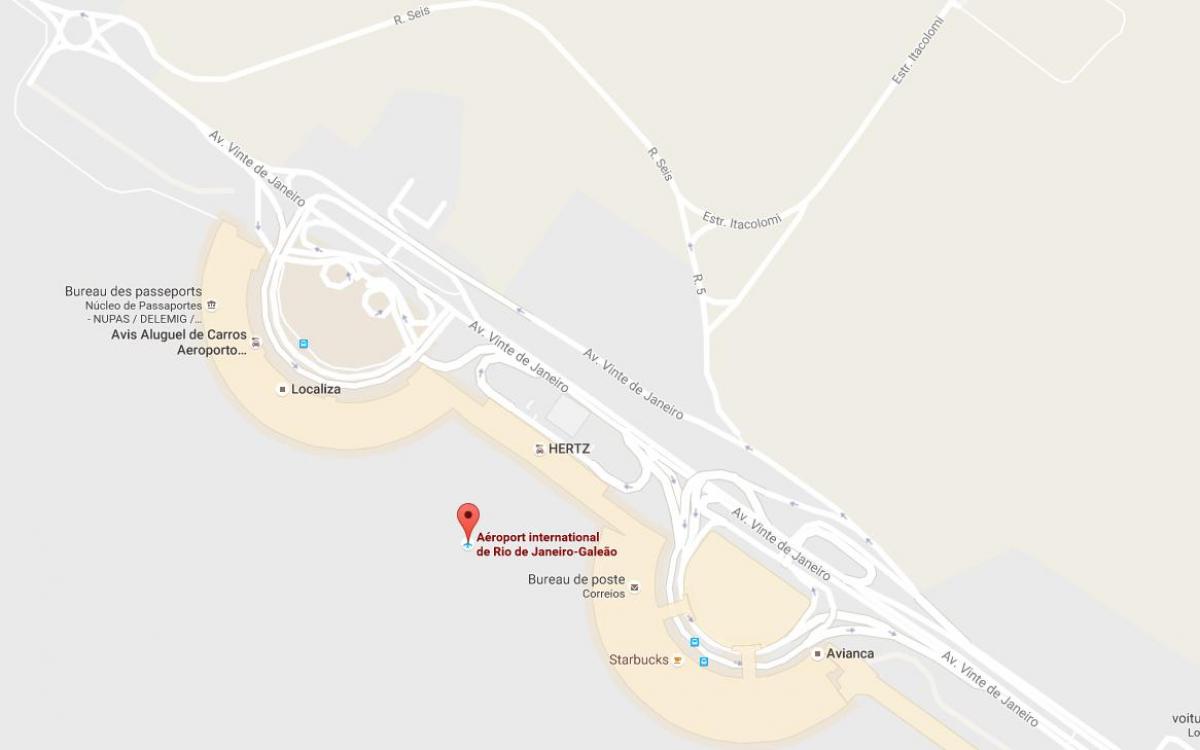 地图加利昂机场