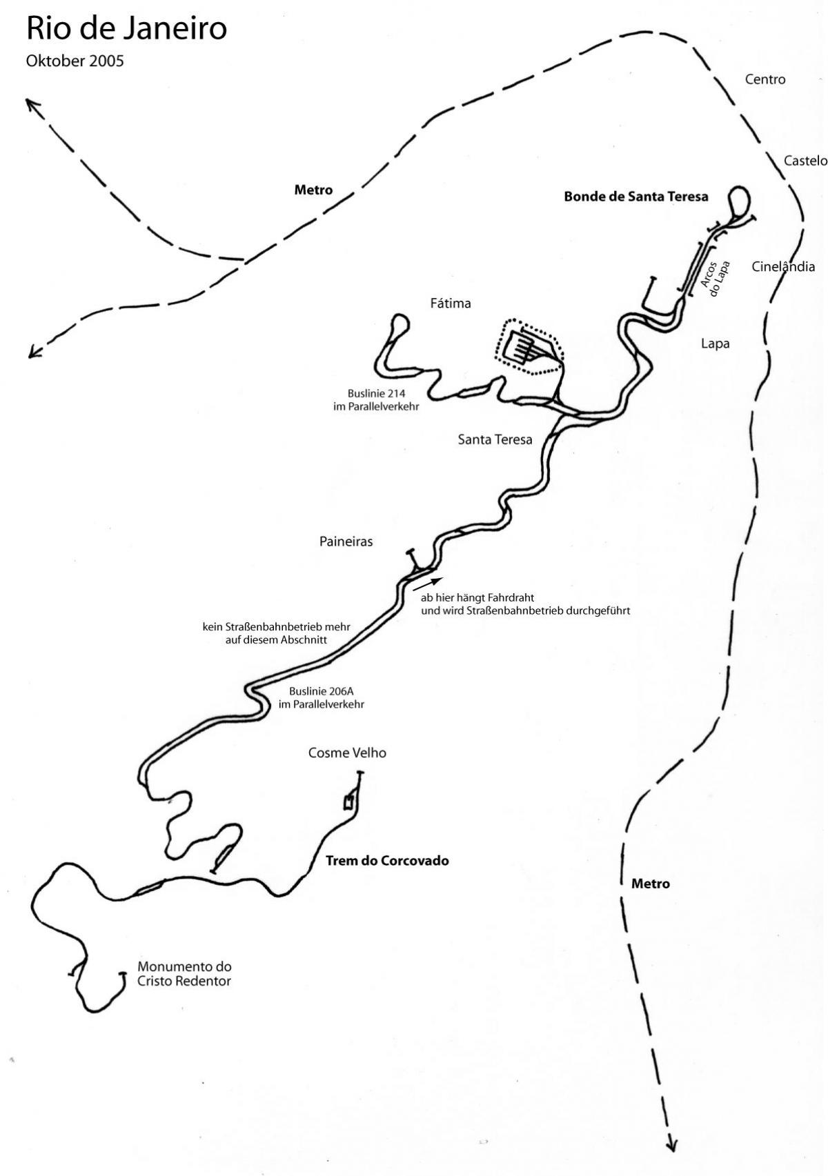 地图的圣特雷莎车线1