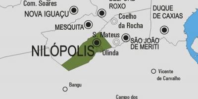 地图Nilópolis市