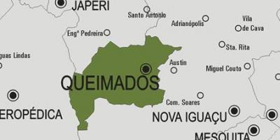 地图Queimados市