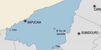 地图Sapucaia市