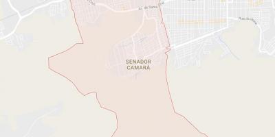 地图Senador Camará