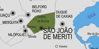 地图São João de信息市
