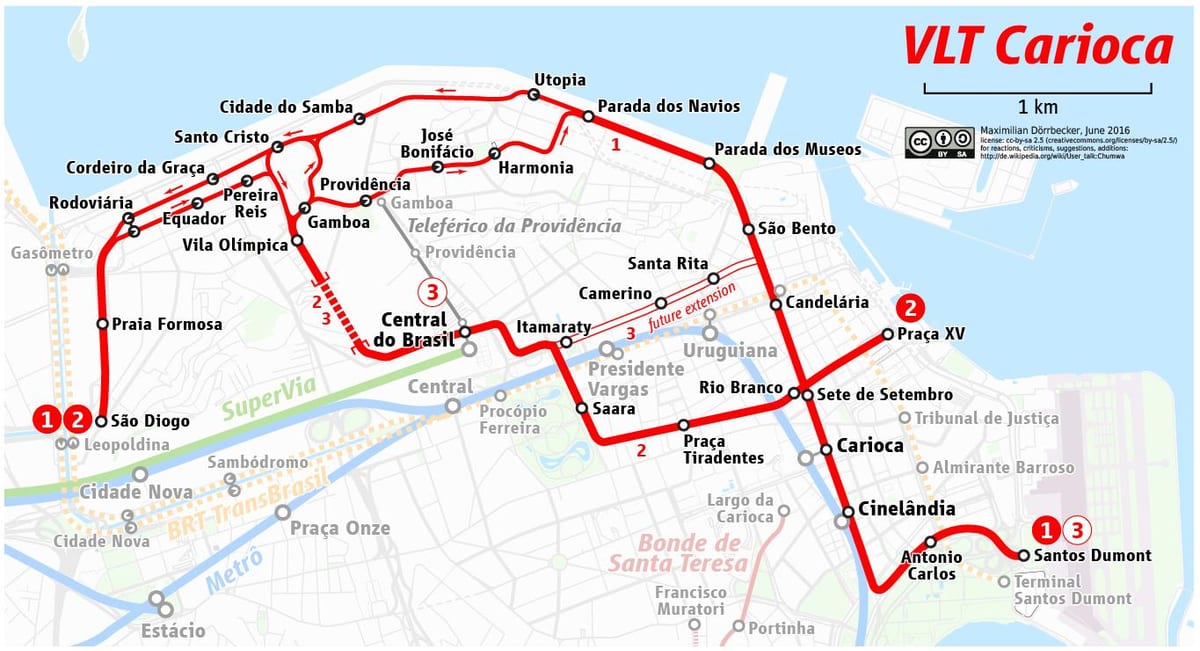 地图中福在线Rio de Janeiro