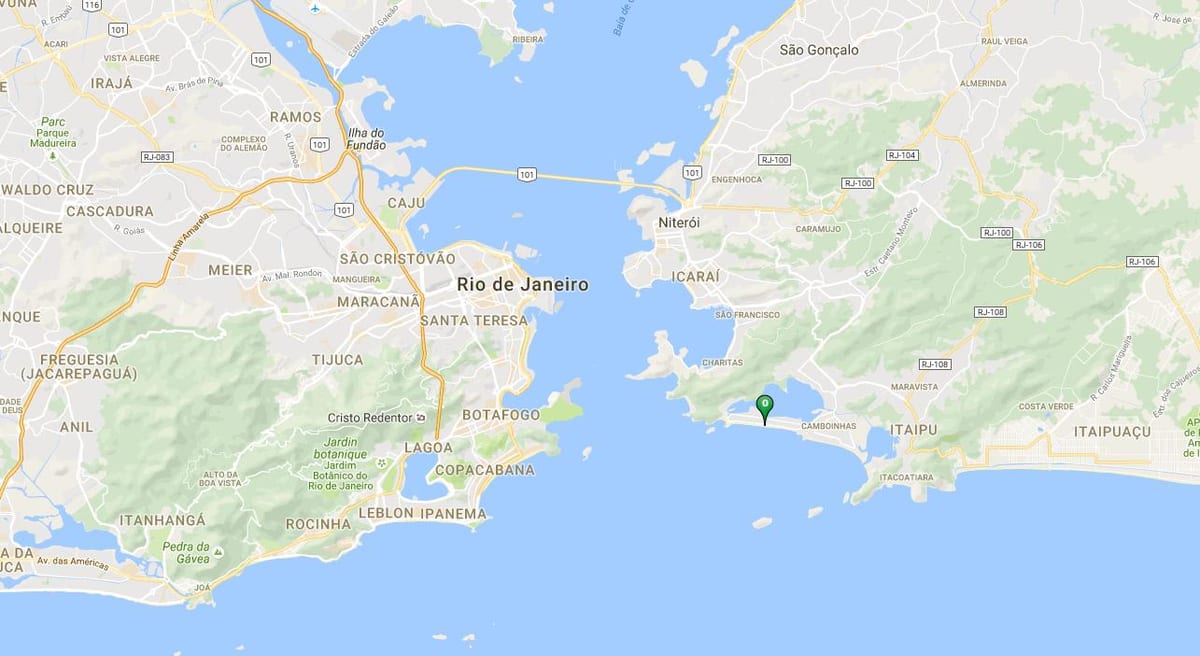 地图的海滩皮拉蒂宁加