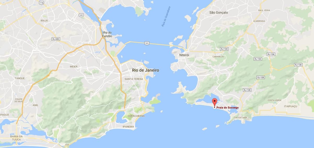 地图的海滩选择的付款