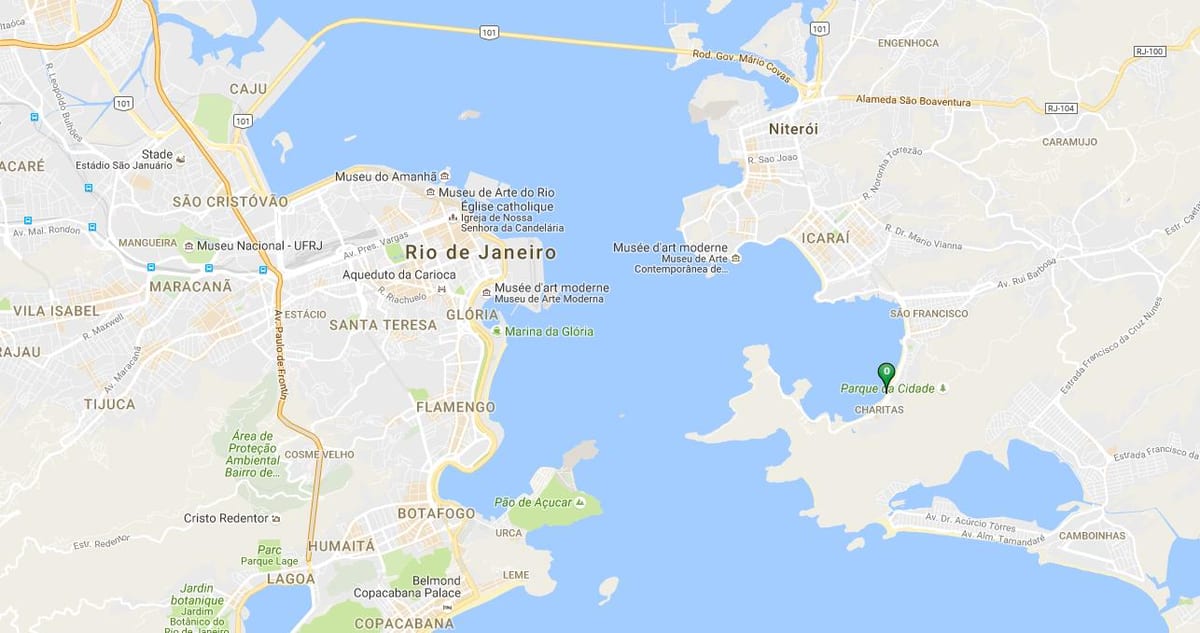 地图的海滩Preventório