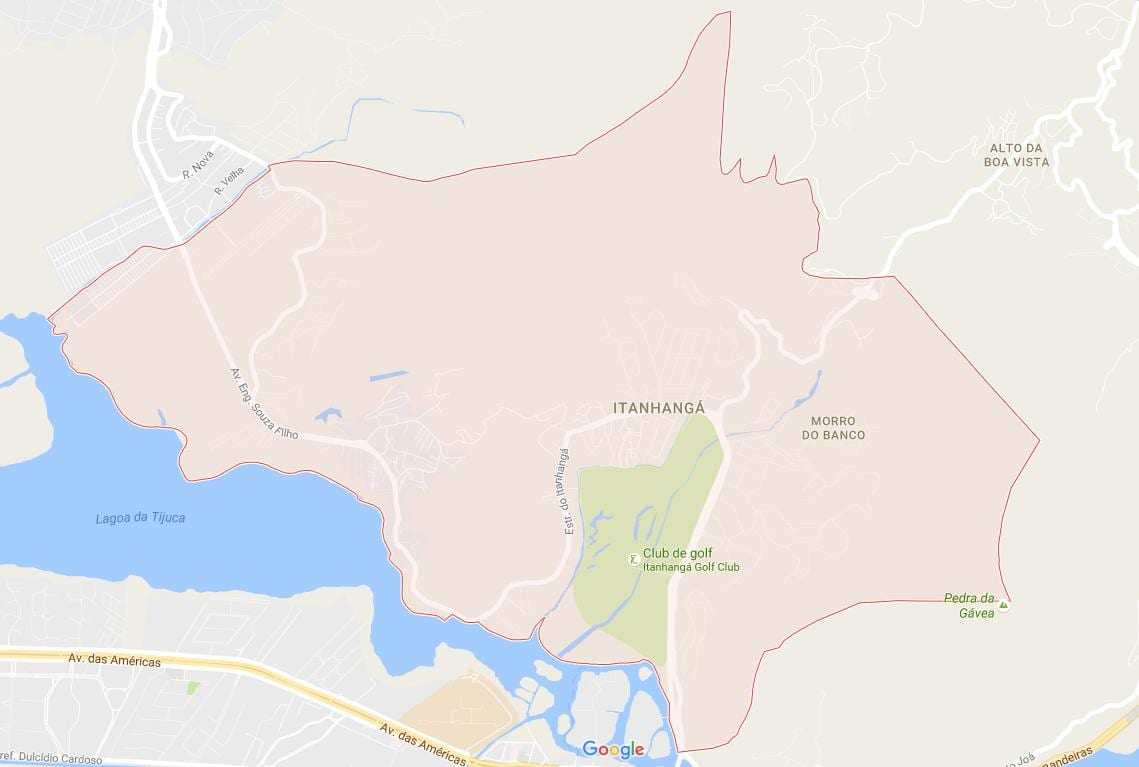 地图瑞坎托旅馆及花园所