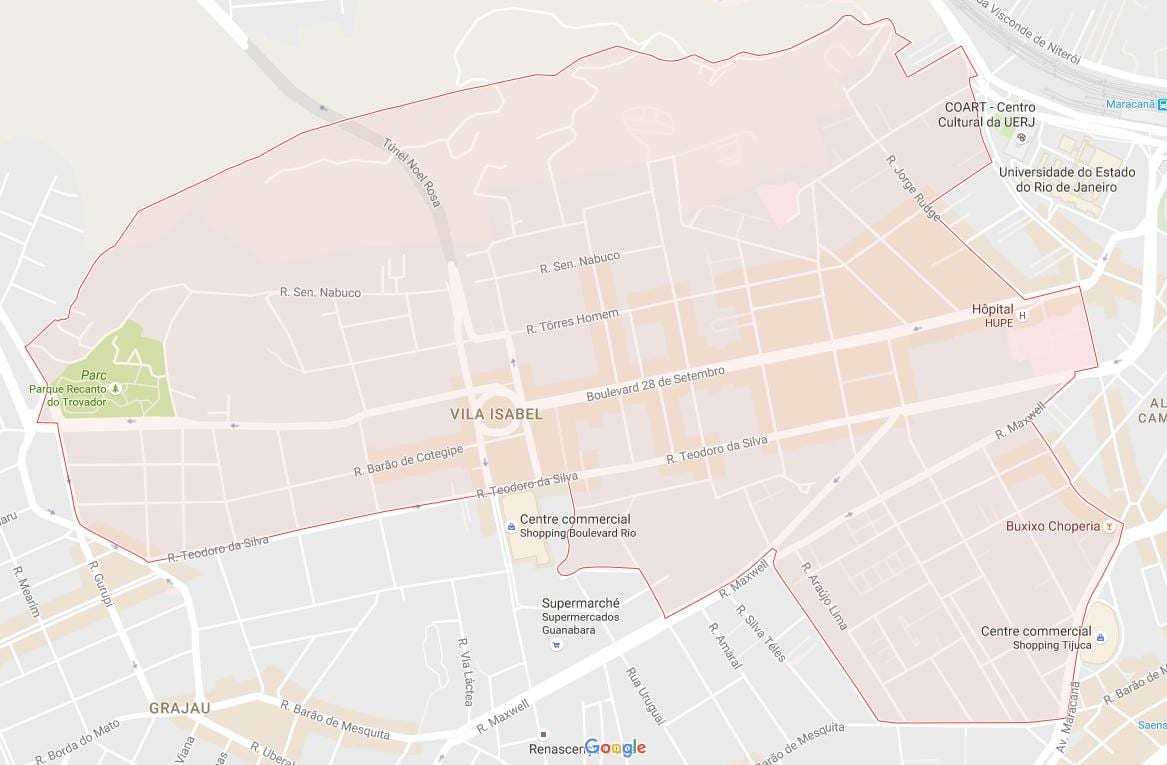 地图的维拉伊莎贝尔