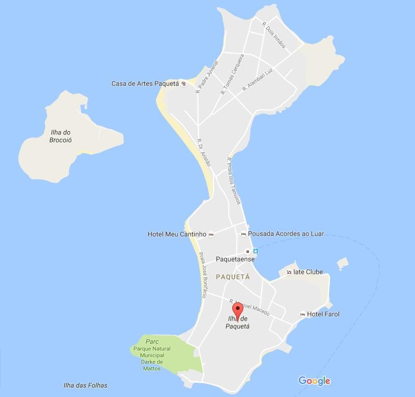 地图上城Paquetá