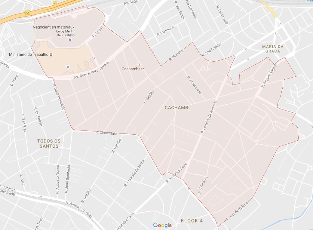 地图Cachambi