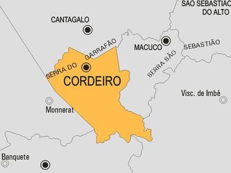 地图Cordeiro市