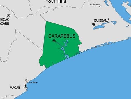 地图dos Campos市的停车位有限，需视供应情况而定