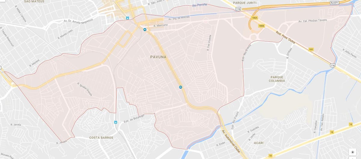 地图Pavuna