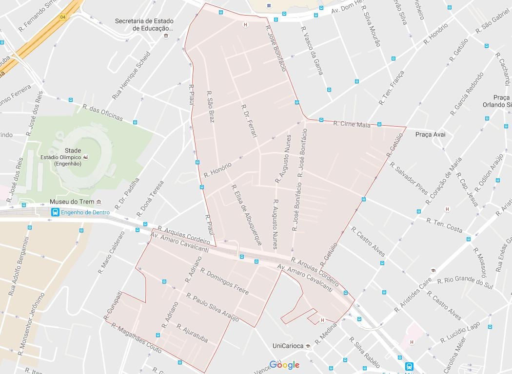 地图Todos os Santos