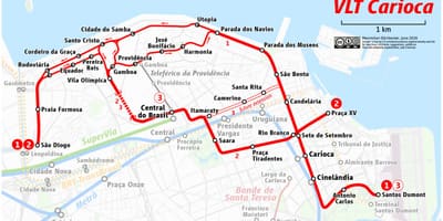 地图中福在线Rio de Janeiro