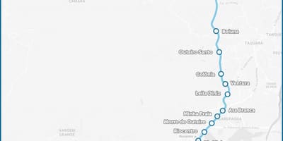 地图快速公交系统TransOlimpica