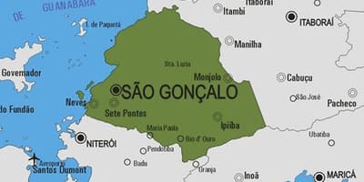 地图圣Gonçalo市