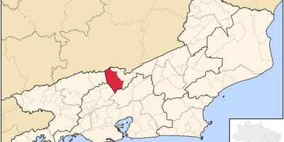 地图帕拉伊巴do Sul