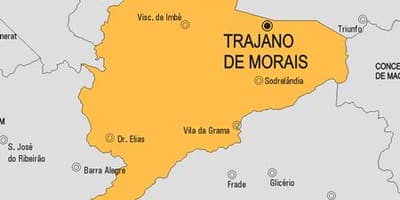 地图拉维de Morais市