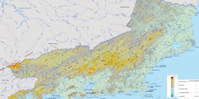 地图救济里约热内卢州