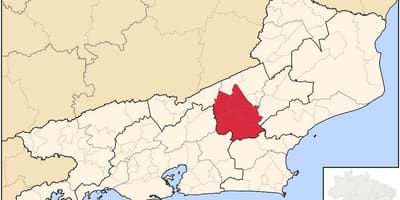 地图上的Nova Friburgo