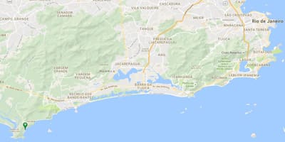 地图的海滩丰达