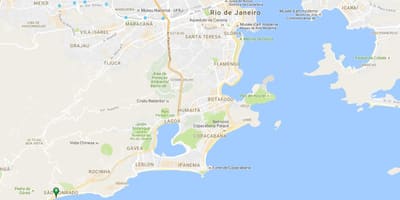 地图的海滩佩皮诺