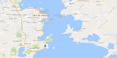地图的海滩勒梅