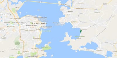 地图的海滩卡利塔斯的索拉多阿曼彻尔