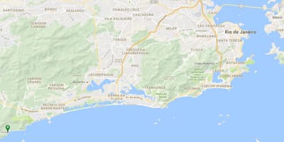 地图的海滩格米亚