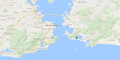 地图的海滩皮拉蒂宁加
