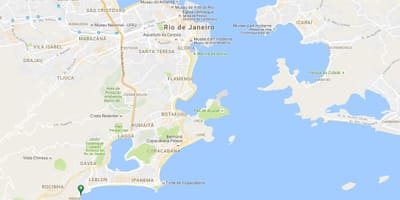 地图的海滩维迪加尔