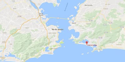地图的海滩选择的付款