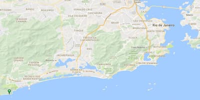 地图的海滩Abricó