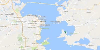 地图的海滩Cáis