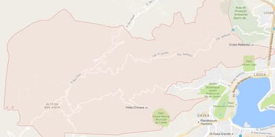 地图托da Boa Vista