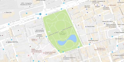 地图Campo de Santana公园