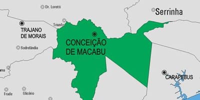 地图Conceição de Macabu市