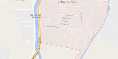 地图Gardênia Azul