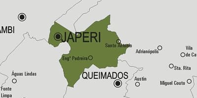 地图Japeri市