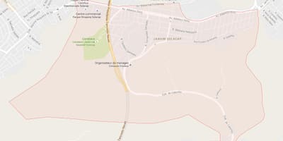 地图的Jardim Sulacap