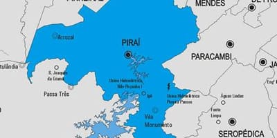 地图Piraí市