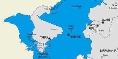 地图Resende市