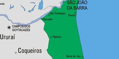 地图São João巴拉市
